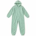 Combinaison pyjama polaire à capuche